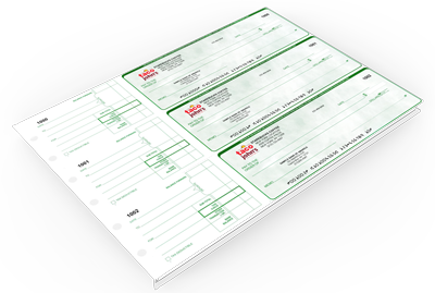 Order  Business Manual Checks with Full Color Logo Check Printing Cheap Online