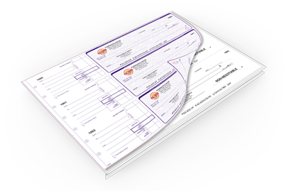 Manual Duplicate Checks Customized for your business with Full Color Logo